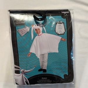 Zero Toddler Costume size 4-6 - Pumpkin lights up